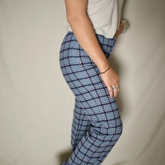 Vintage Thomas Burberry Wool Plaid Pants - Picture 6 of 9